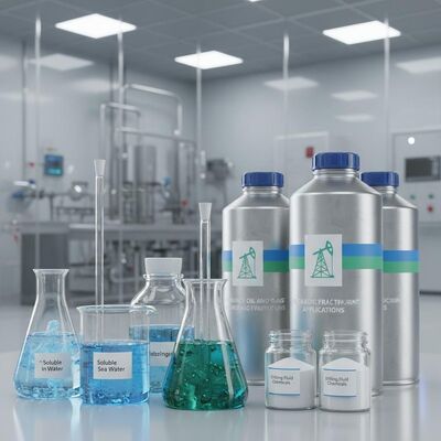 مواد شیمیایی حفاری محلول در آب و آب دریا برای افزایش استخراج نفت و گاز در کاربردهای شکست هیدرولیکی